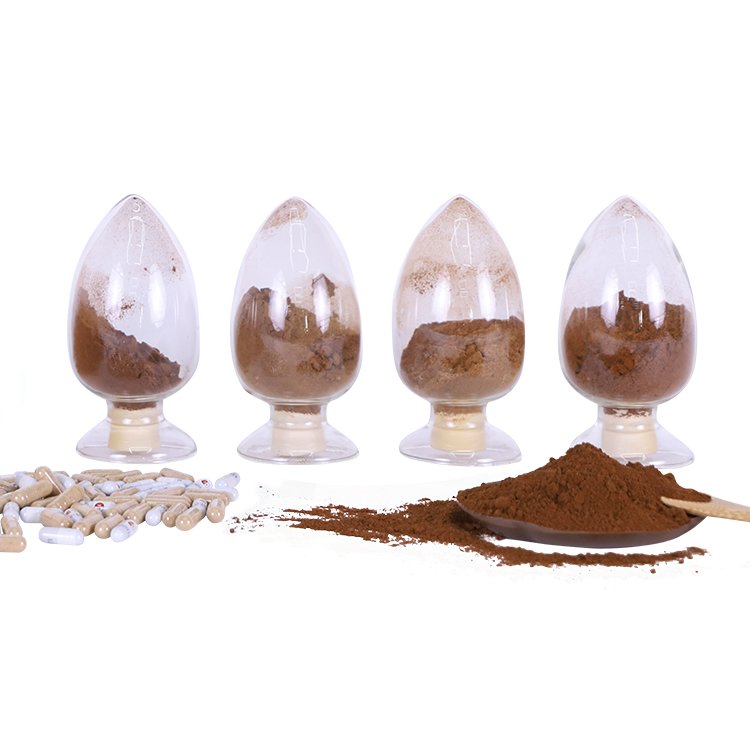 Brown blended powder texture