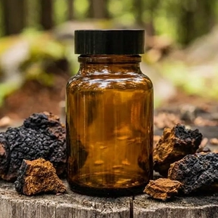 Antioxidant supplement capsule bottle