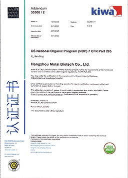 EU Organic Certification