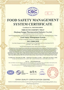 ISO 22000 Certification