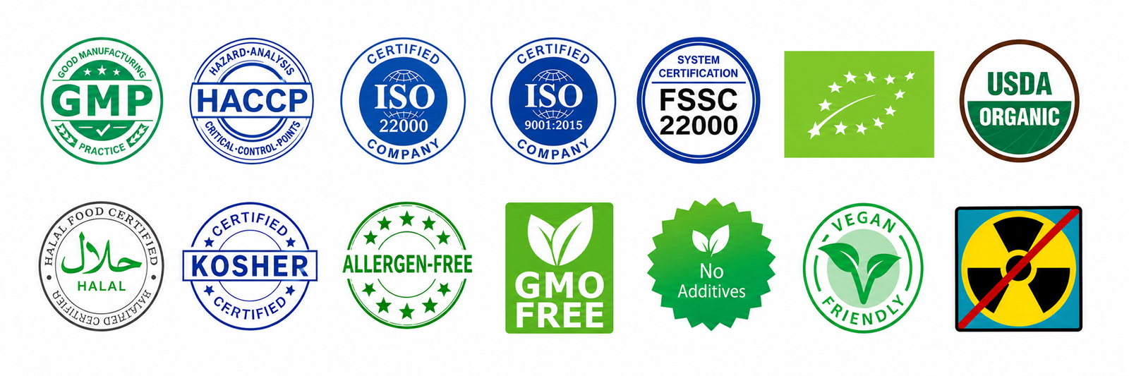 certification badges