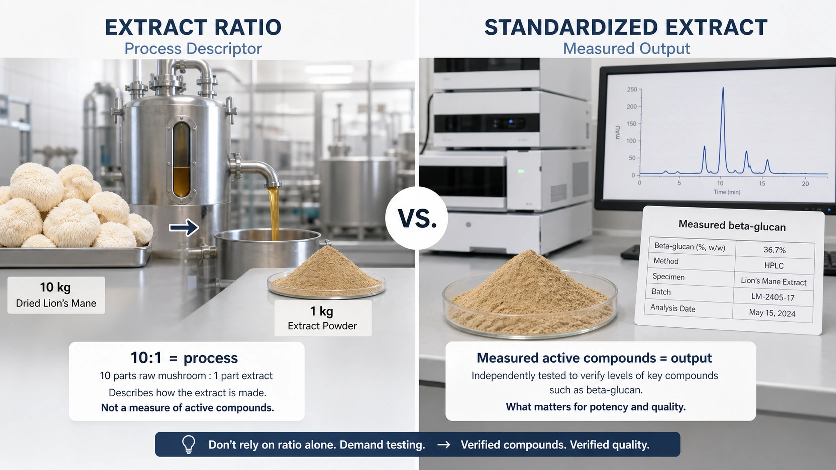 02 process ratio vs measured output
