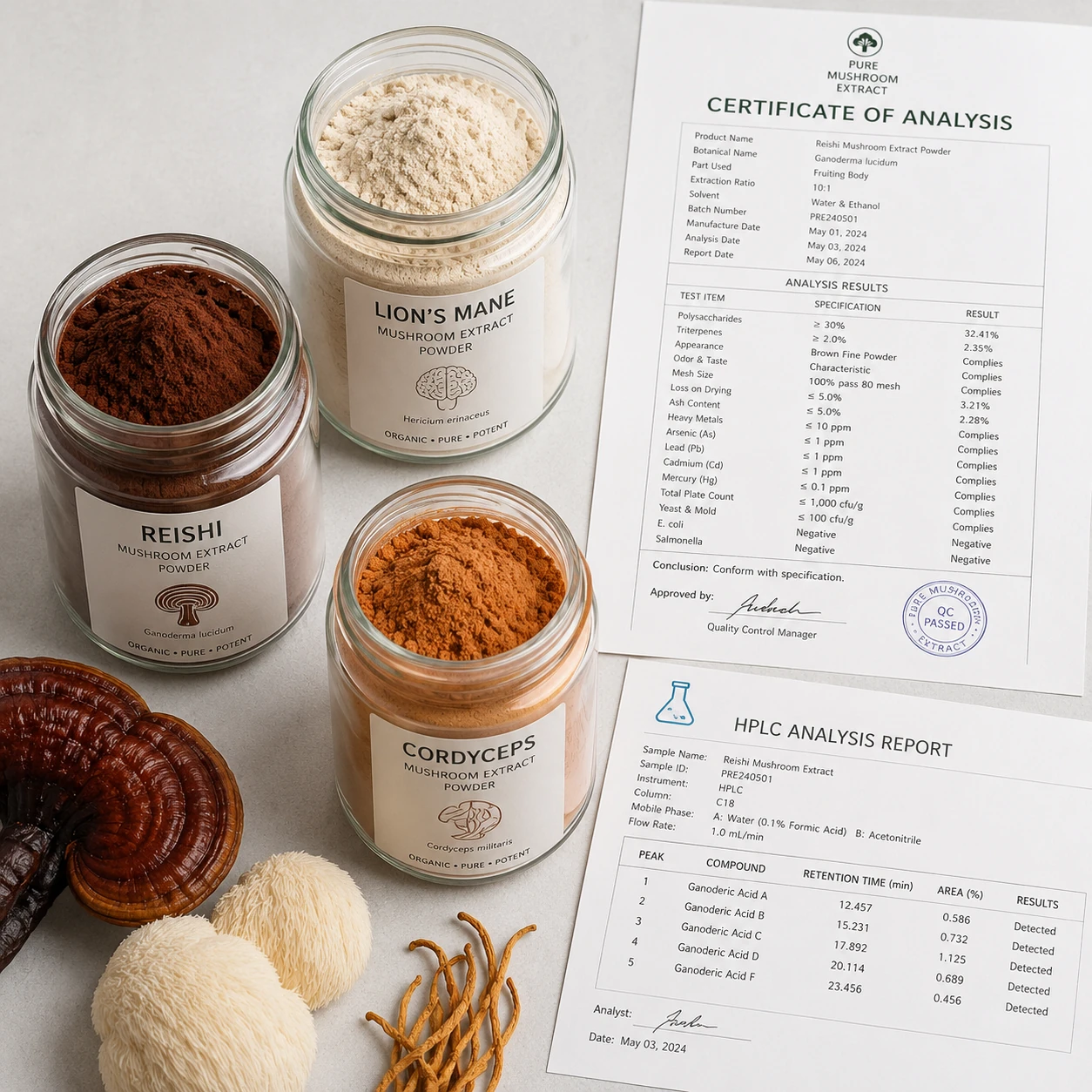 Top Questions to Ask Mushroom Extract Manufacturers Before Placing a Bulk Order